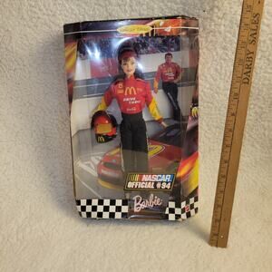 MATTEL BARBIE VINTAGE MCDONALDS NASCAR OFFICIAL #94 COLLECTOR EDITION BARBIE.